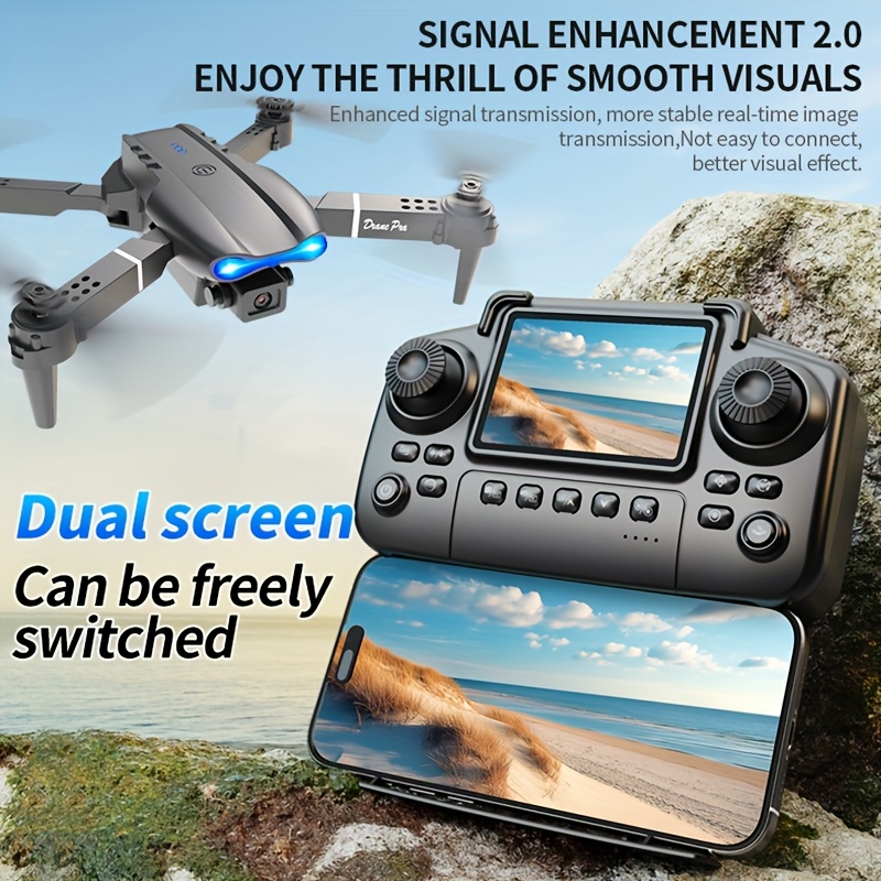 Drone pliable E99 PRO MAX amél - Drone Ae Rc avis et prix